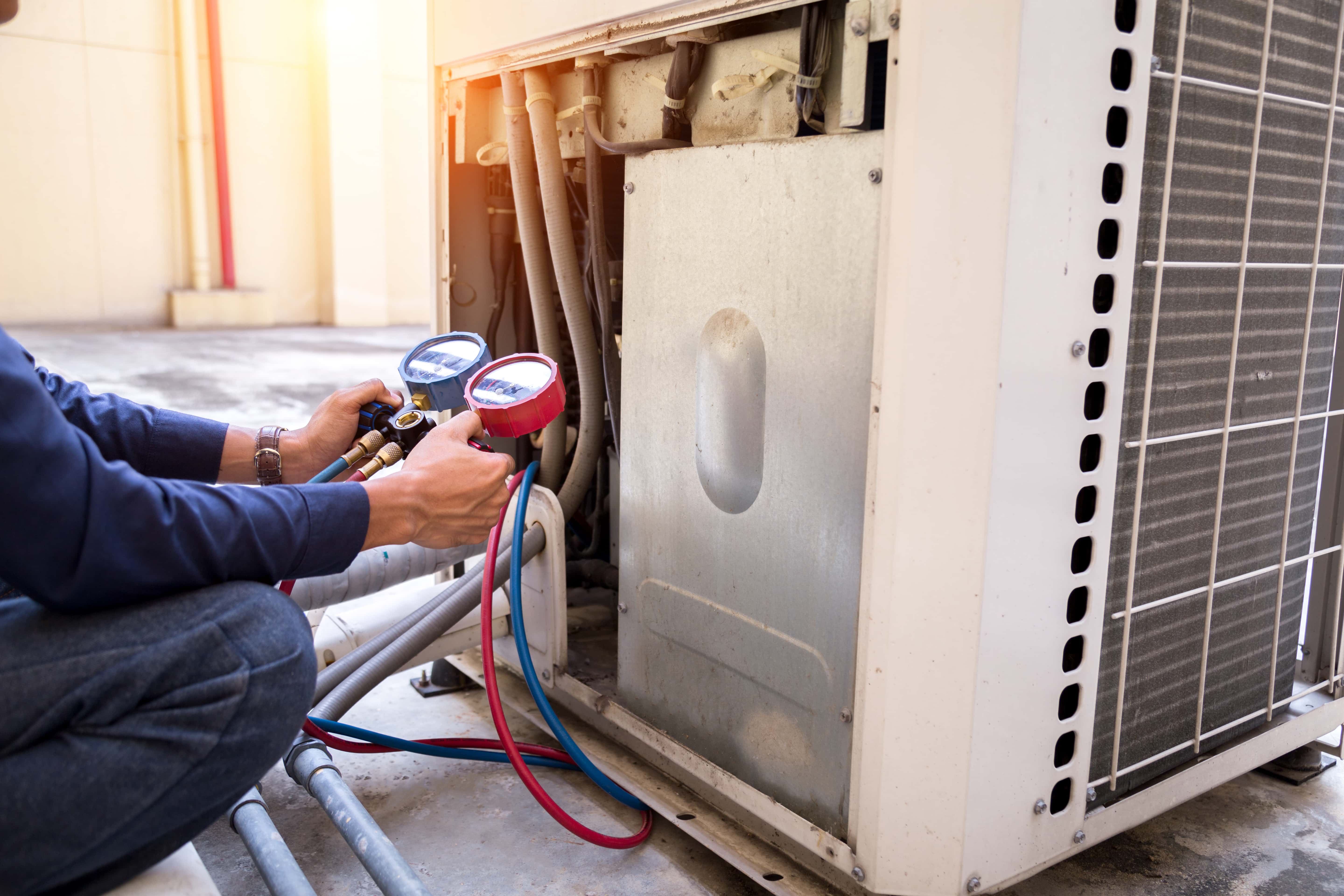 Checking F-Gas regulation compliancy during AC check